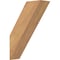 Ekena Millwork 3 1/2"W x 10"D x 14"H Traditional Smooth Knee Brace, Western Red Cedar BRC04X10X14TRA00SWR - alternate 1